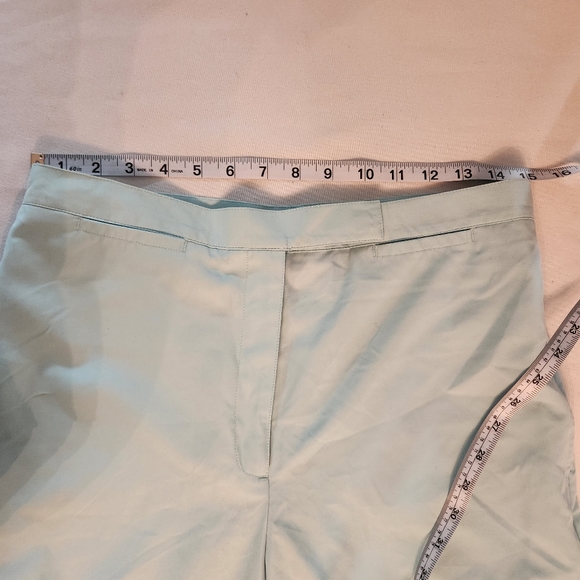Liz Golf Pants Women’s Size 10 Baby Blue Golf Pants Cropped Anissa - Picture 6 of 8